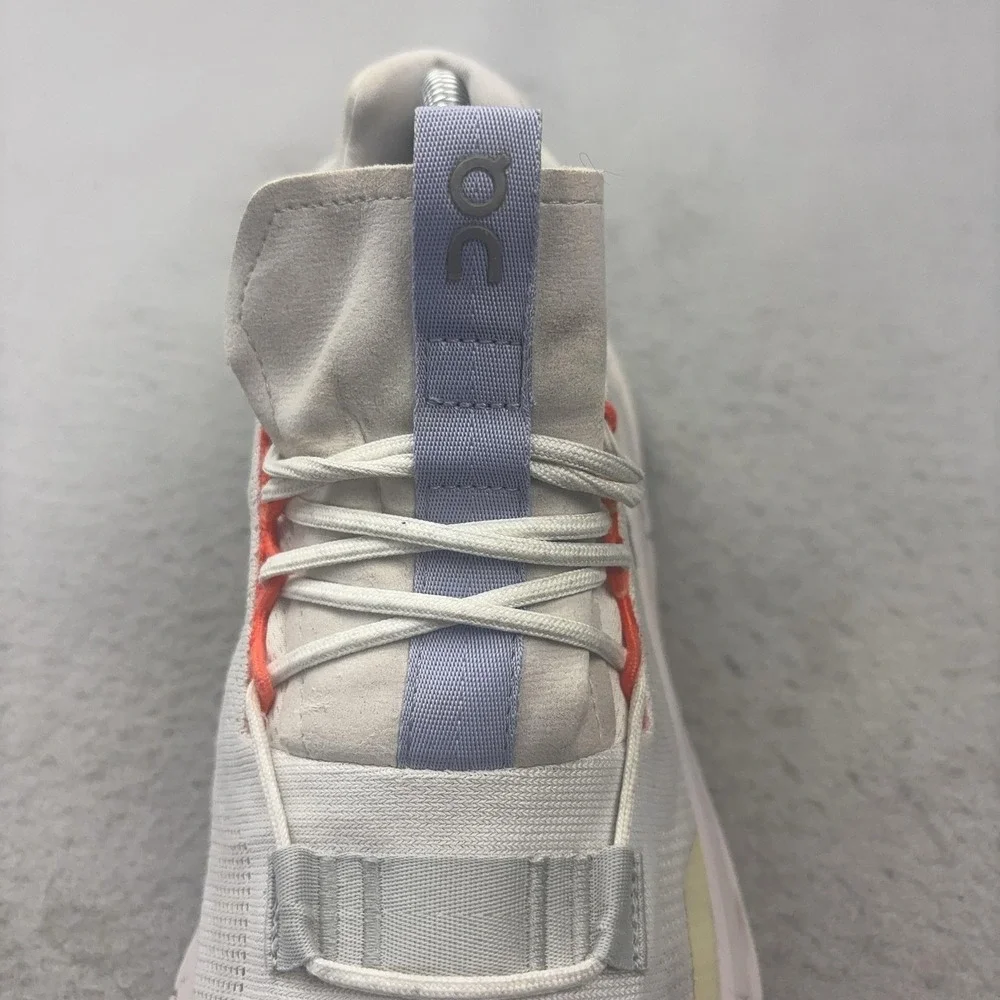 On Cloudnova Shoes Womens Size 9 White CloudTec Running Sneakers Mesh Athletic